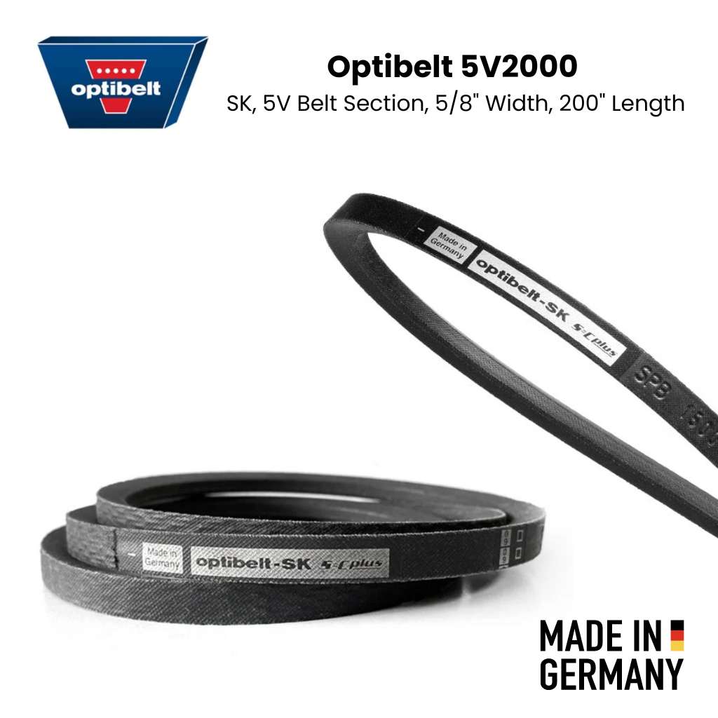 สายพาน Optibelt 5V2000 Optibelt SK / Made In Germany